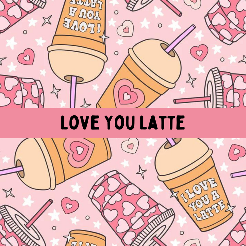 Love You A Latte - Bandana
