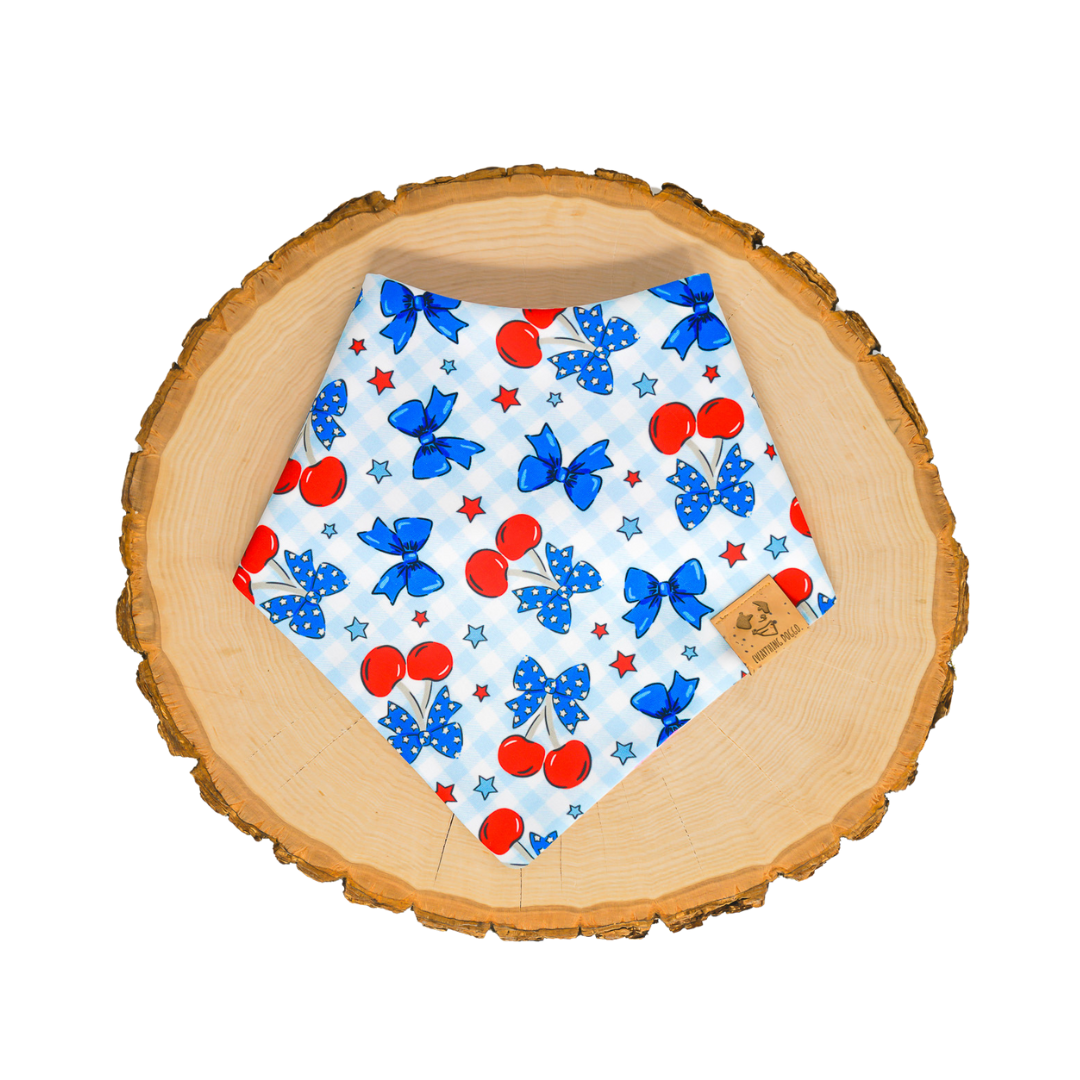 Patriotic Cherries -  Bandana