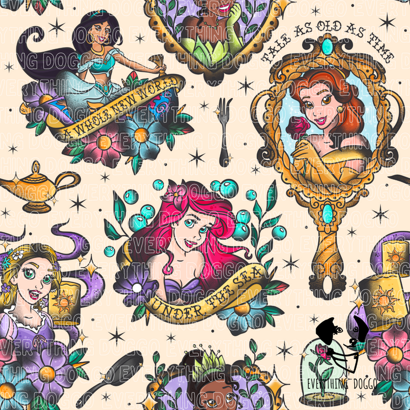 Sailor Tattoo Princesses - Bandana