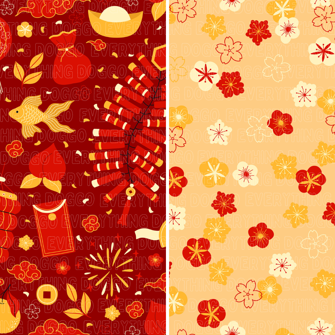 Lunar New Year - Bandana (Reversible)