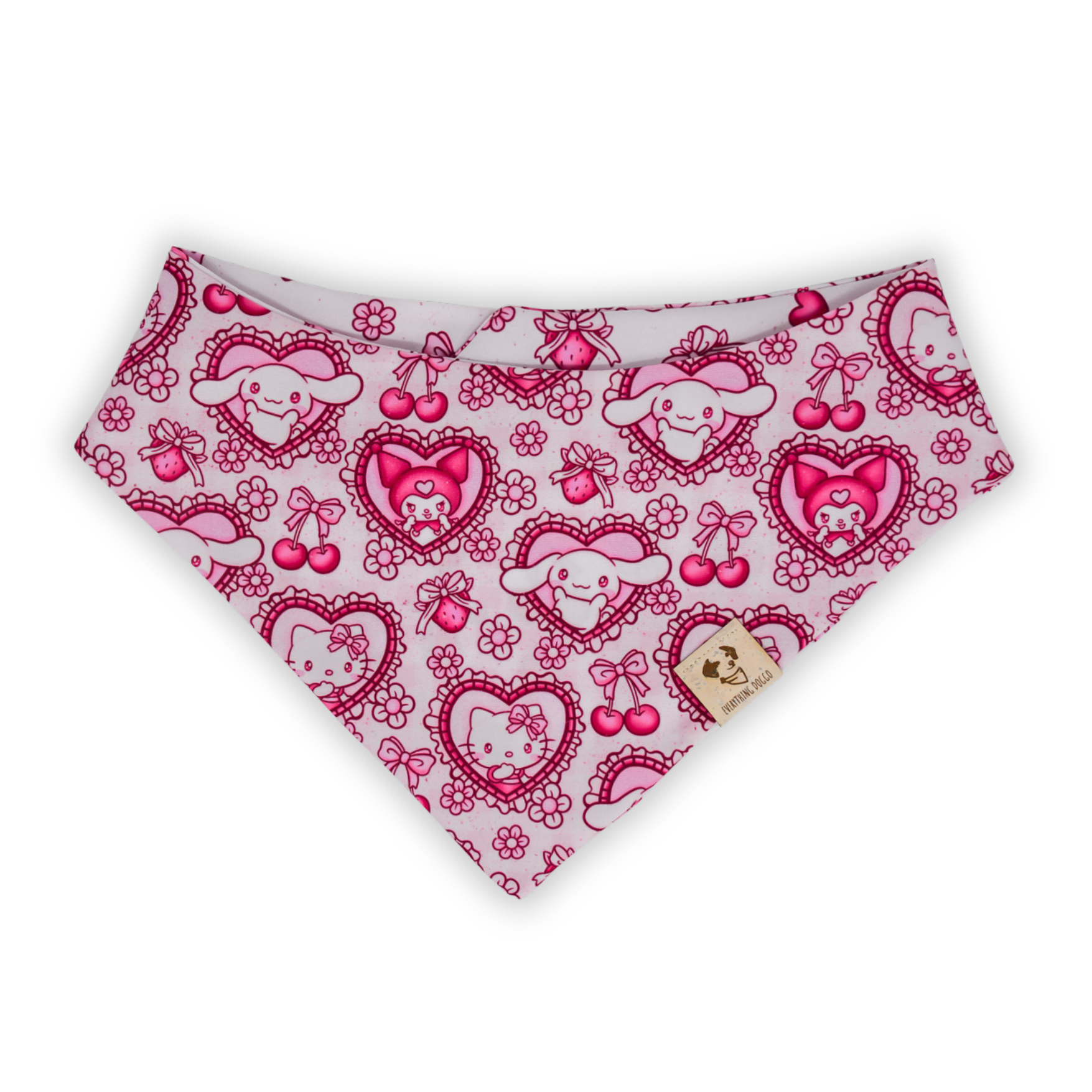 Vintage Kitty Coquette - Bandana (Reversible)