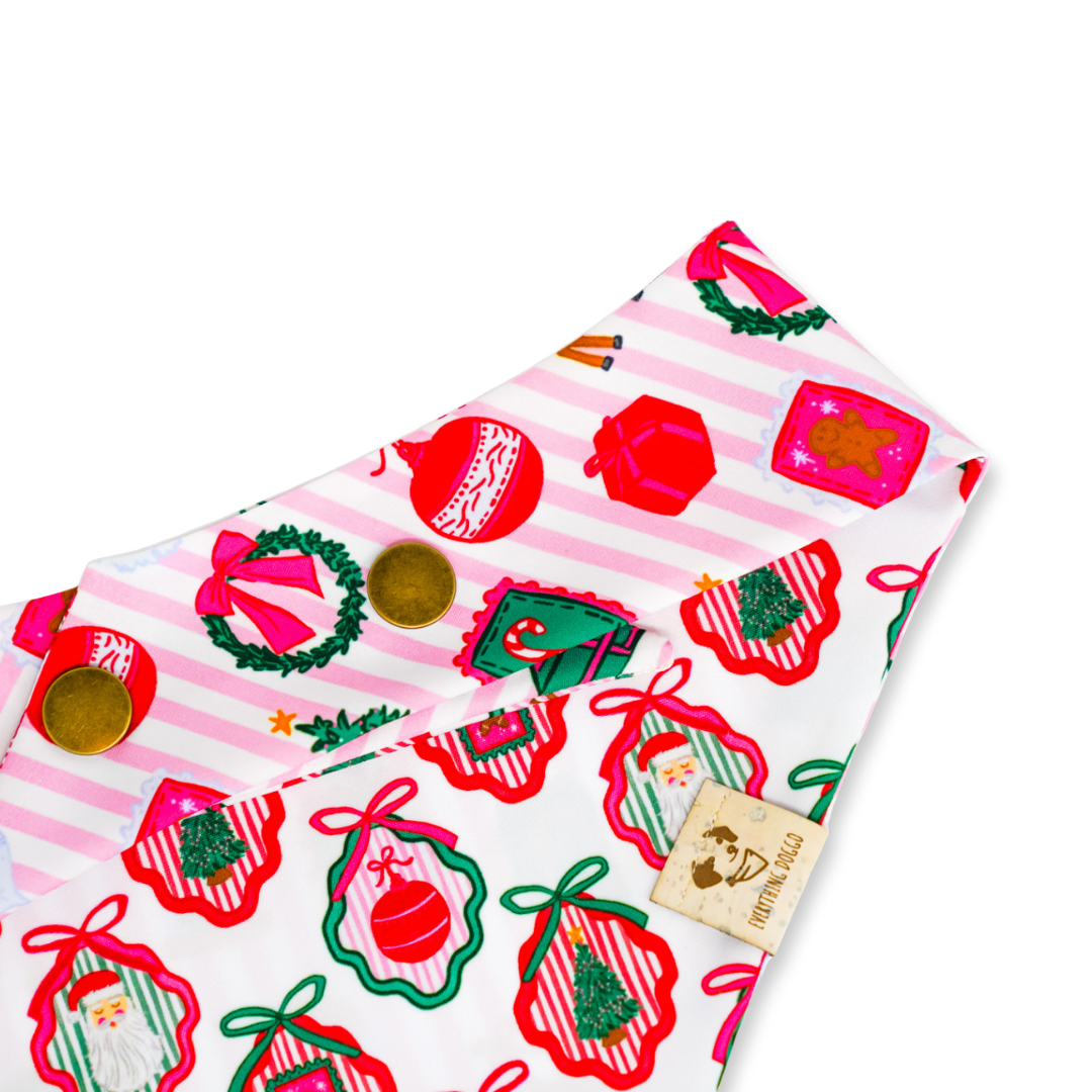 Pink Noel (Christmas Mystery #1) - Bandana (Reversible)