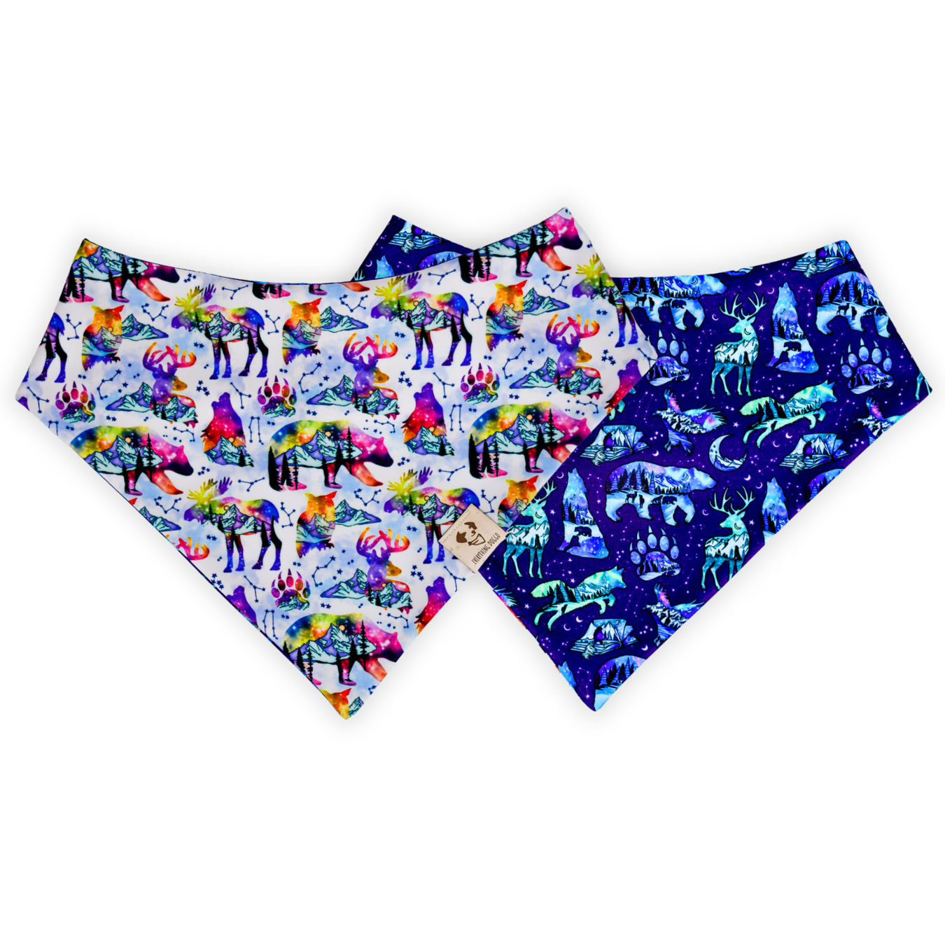 Northern Lights - Active Snap On Bandana (Reversible)