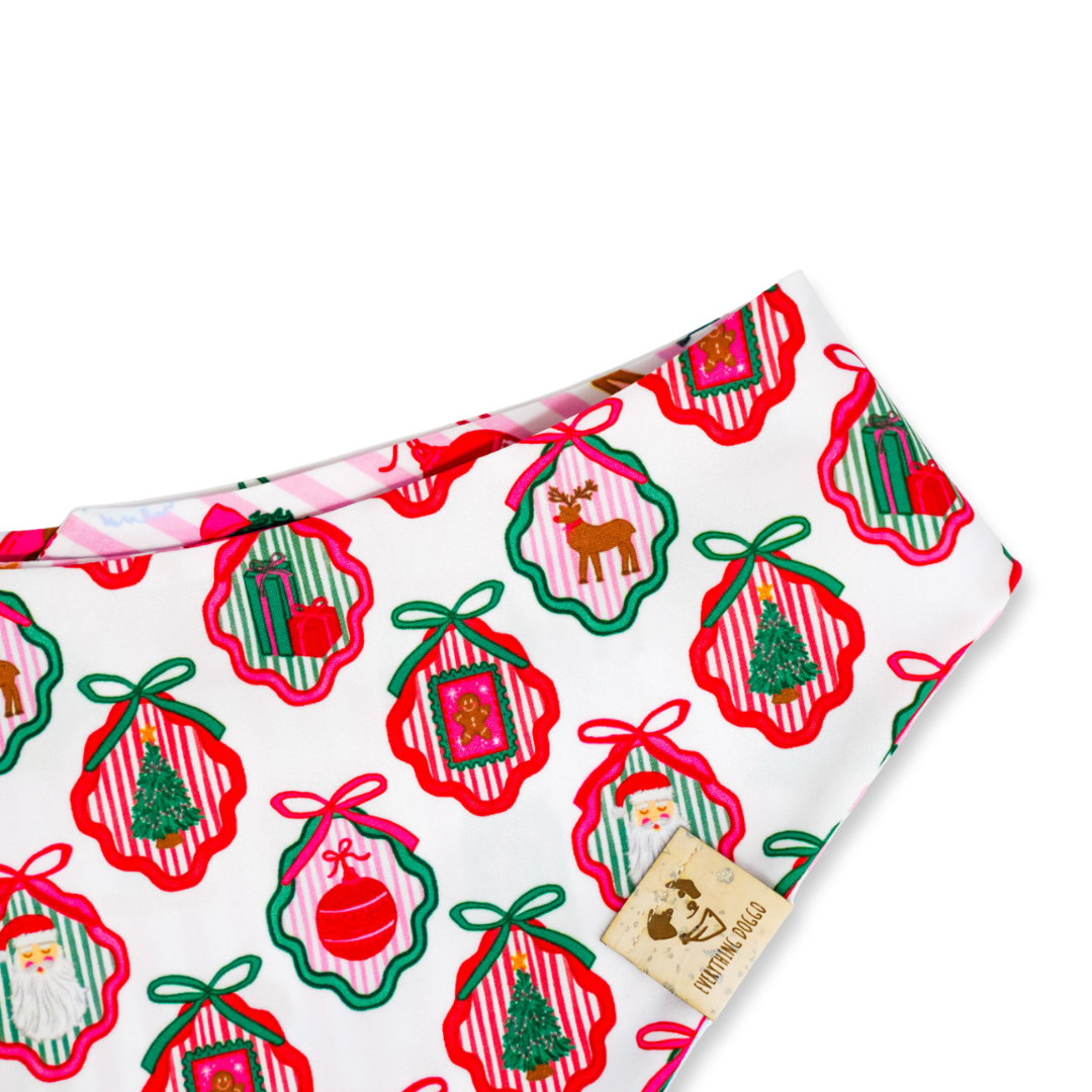 Pink Noel (Christmas Mystery #1) - Bandana (Reversible)