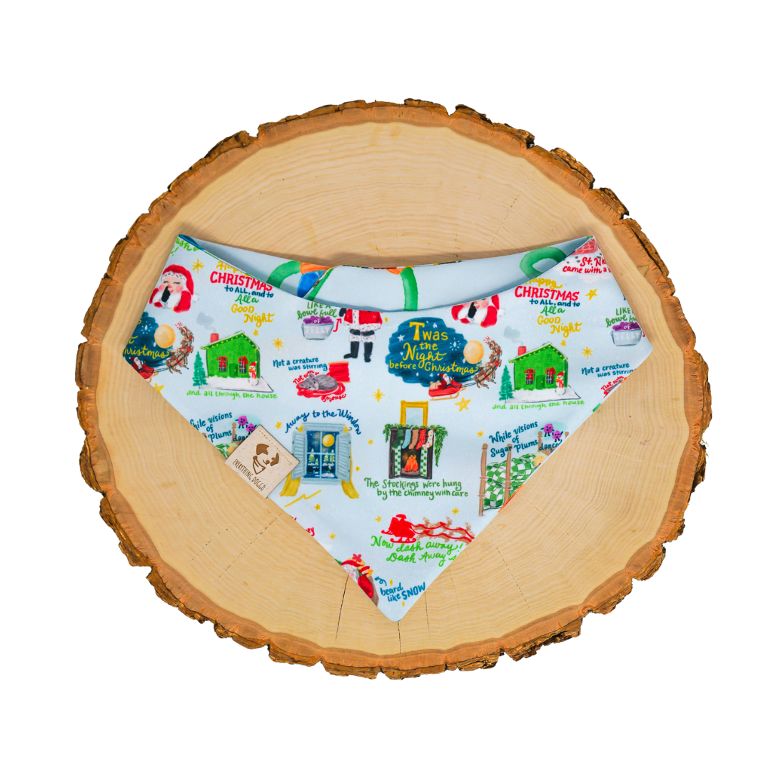 Night Before Christmas (Christmas Mystery #2) - Bandana (Reversible)