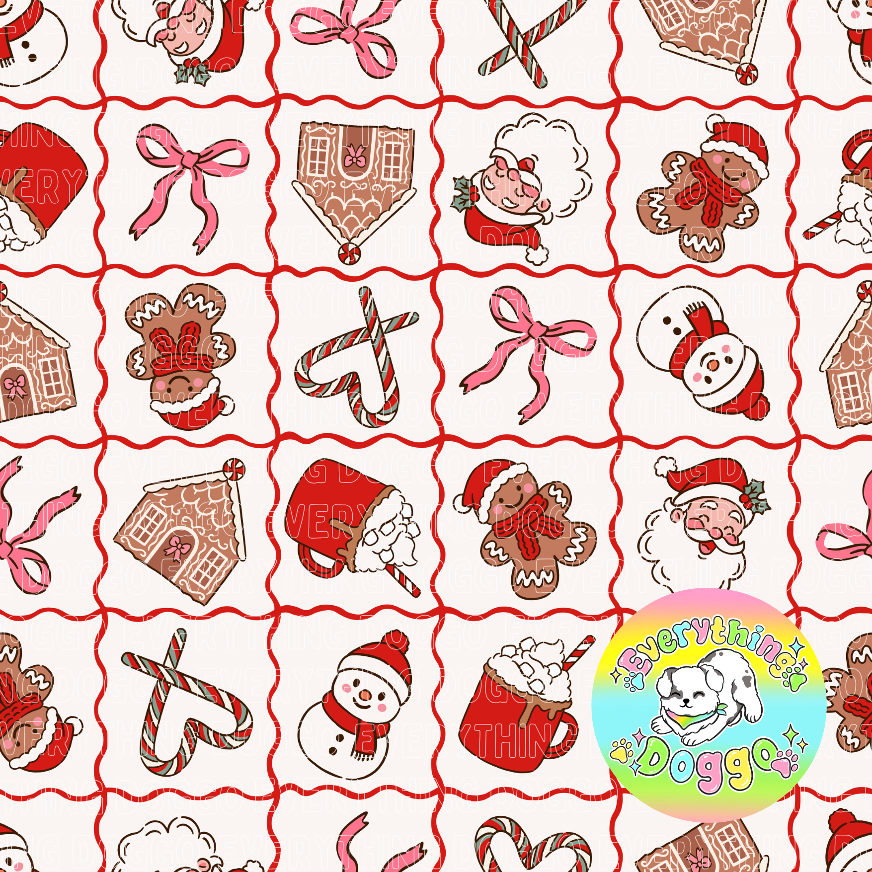 Jolly Christmas - Bandana (Reversible)