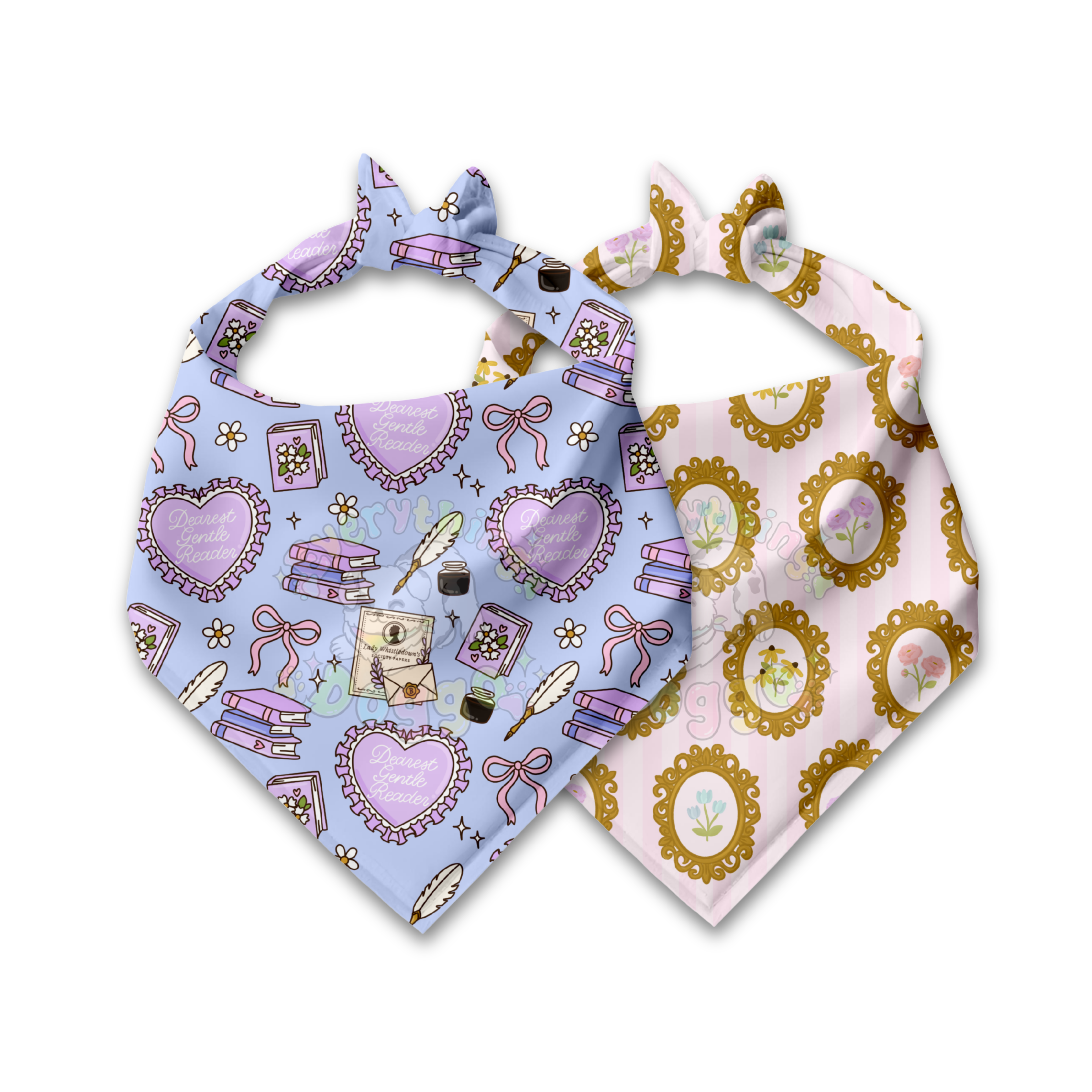 Gentle Reader - Bandana (Reversible)