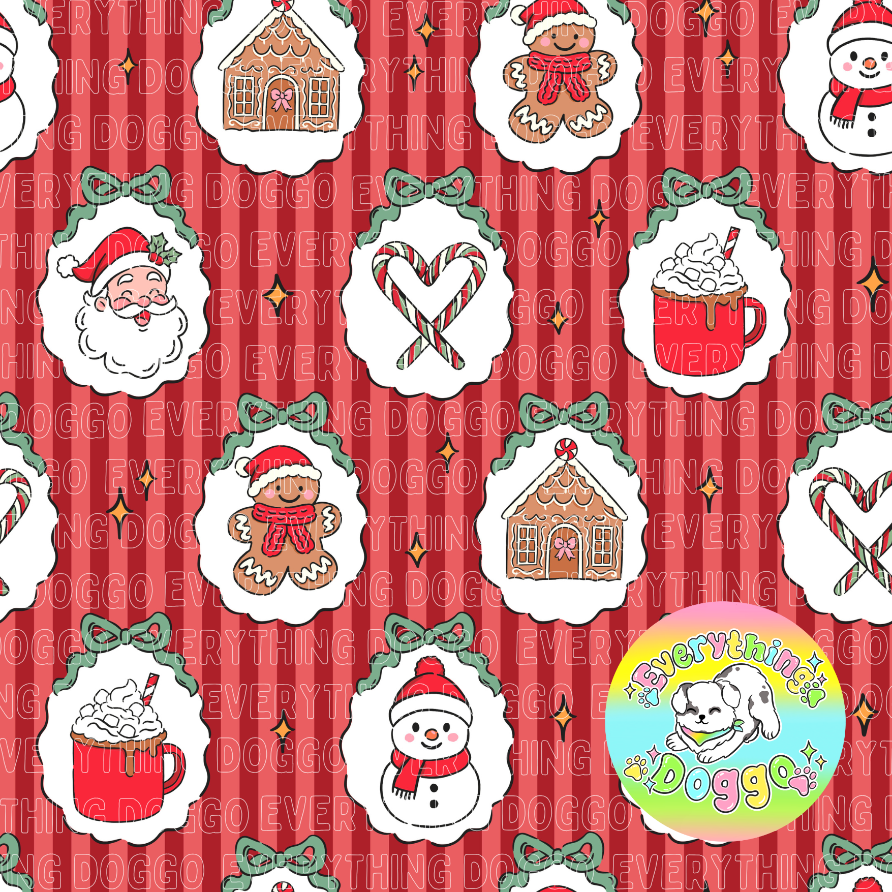 Jolly Christmas - Bandana (Reversible)