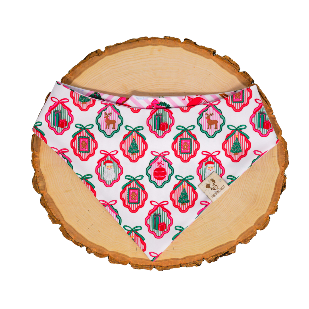 Pink Noel (Christmas Mystery #1) - Bandana (Reversible)