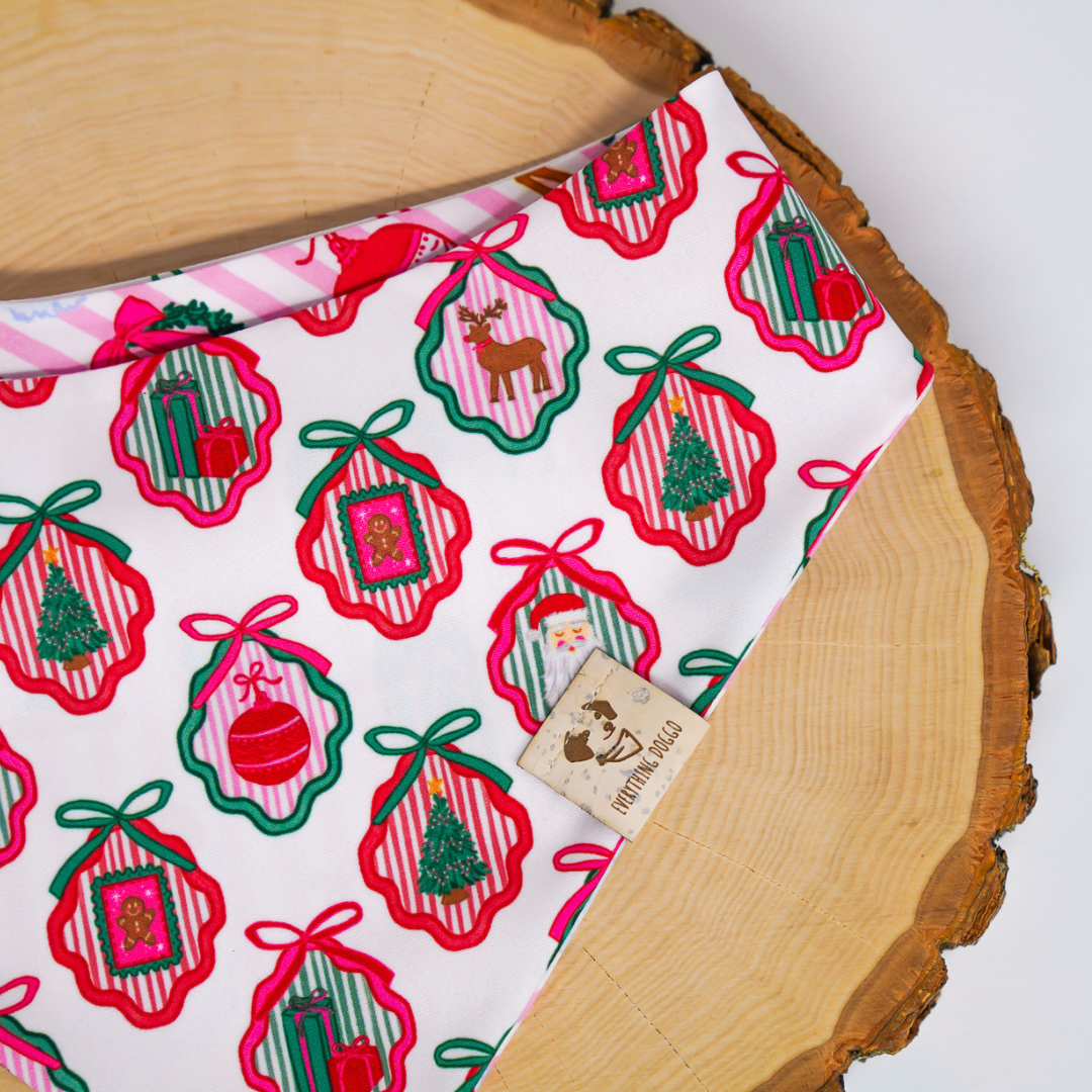 Pink Noel (Christmas Mystery #1) - Bandana (Reversible)