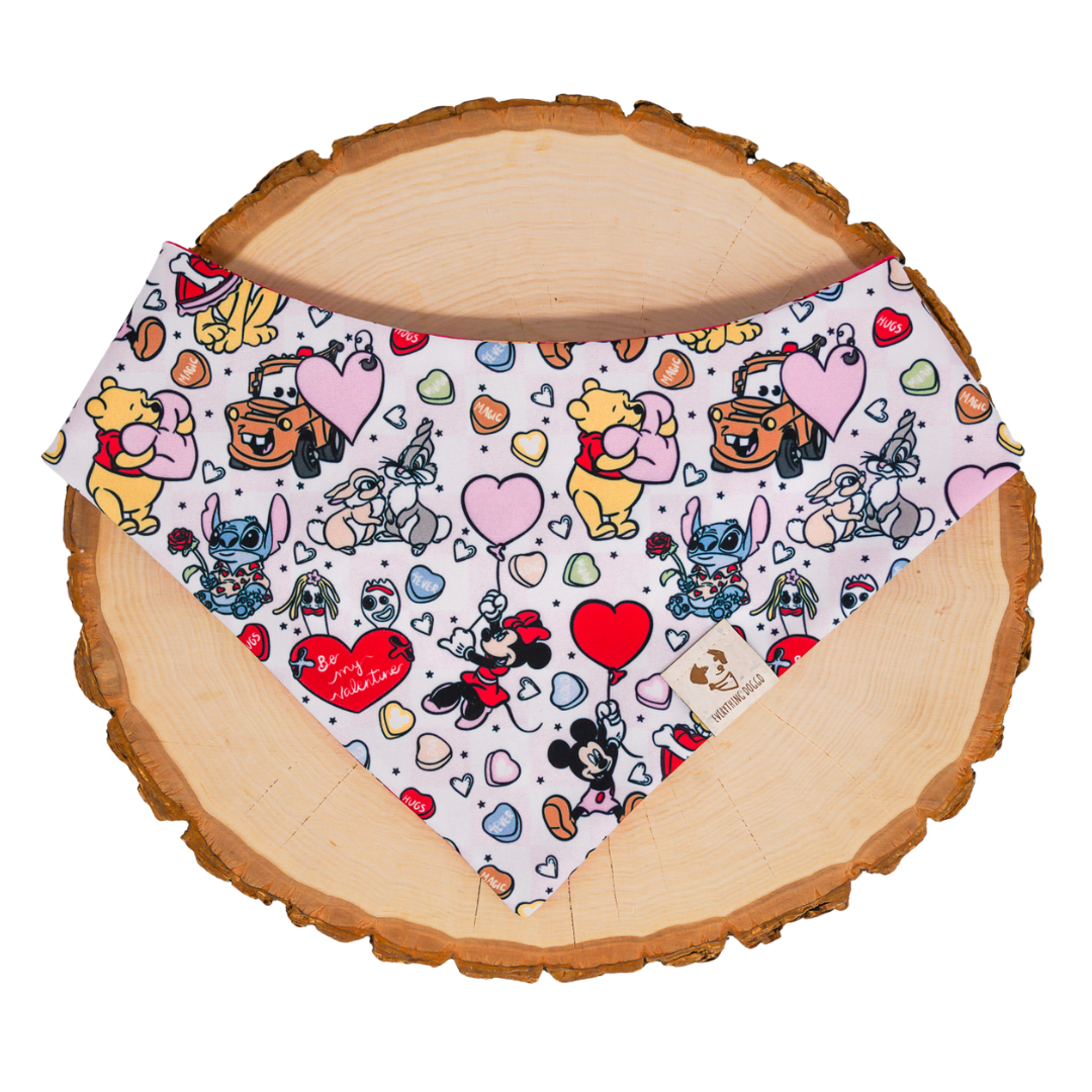 Valentine Characters - Bandana (Reversible)