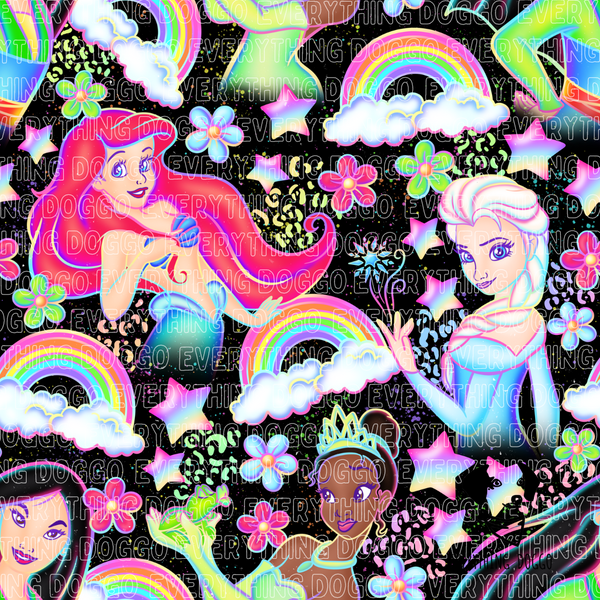 Rainbow Princesses - Bandana