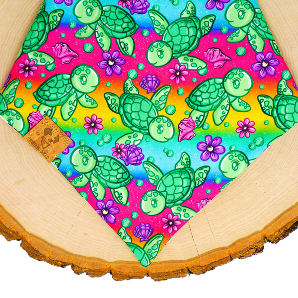 Turtle Rainbow (April Monthly Mystery) - Bandana