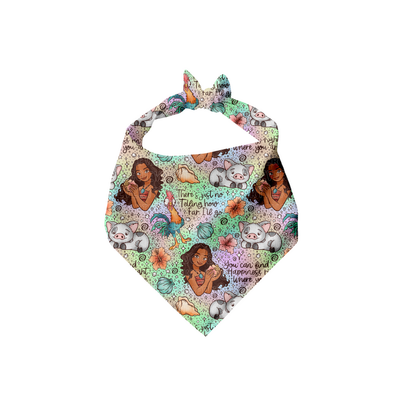 Watercolor Sea Princess - Bandana