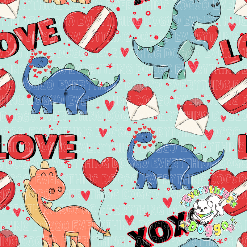 Dino Love - Bandana