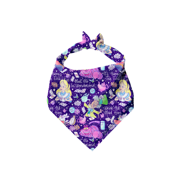 Watercolor Alice (Purple) - Bandana