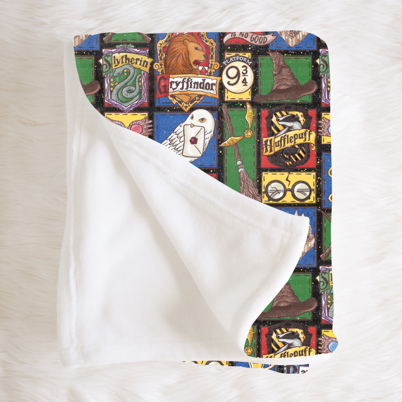 Wizard Patches - Minky Blanket