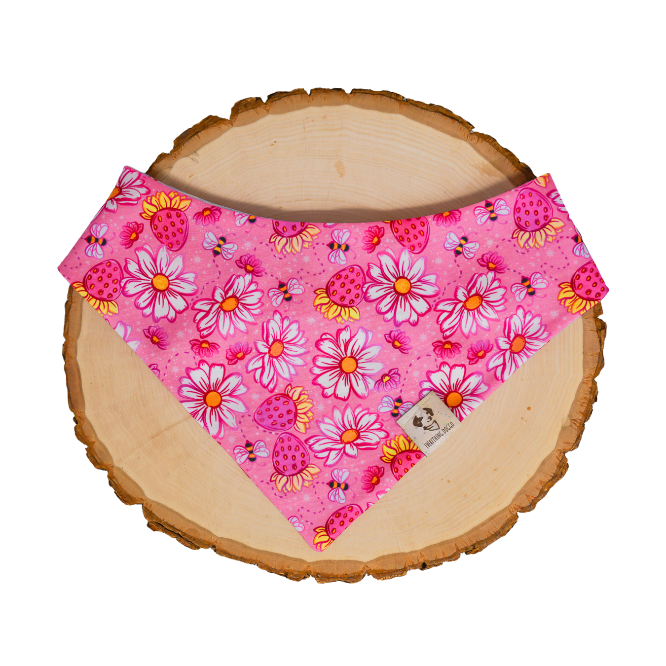 Strawberry Daisy Daydream - Bandana