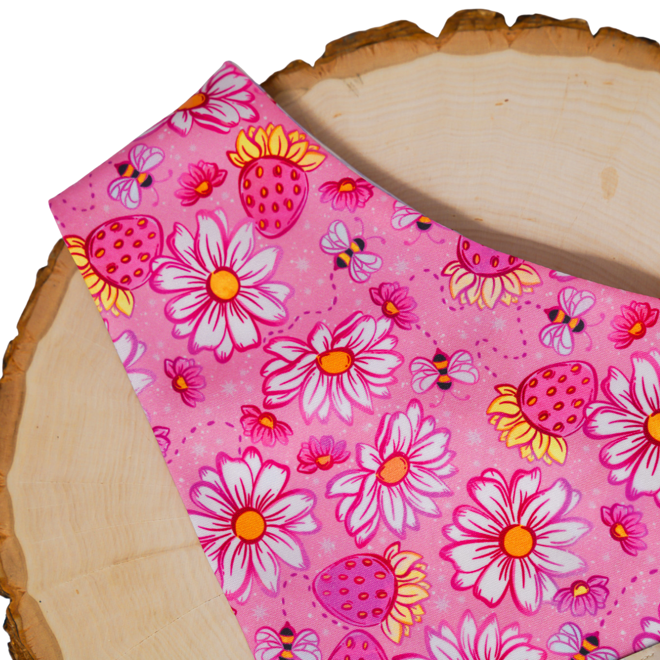 Strawberry Daisy Daydream - Bandana