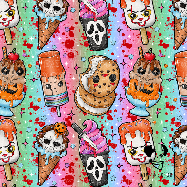 Spooky Rainbow Ice Cream - Bandana