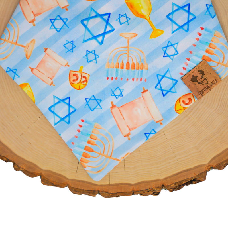 Watercolor Hanukkah - Bandana