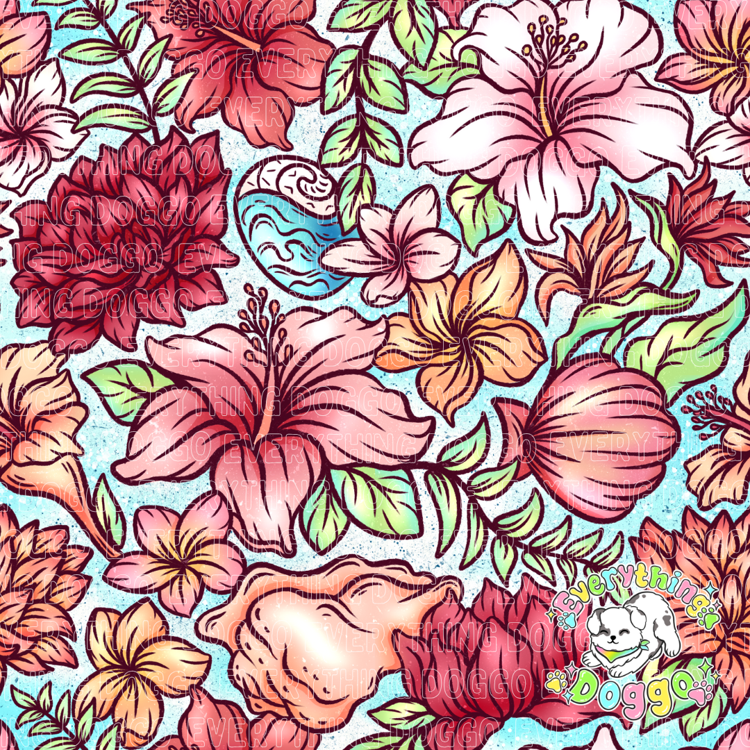 Island Princess Floral - Bandana