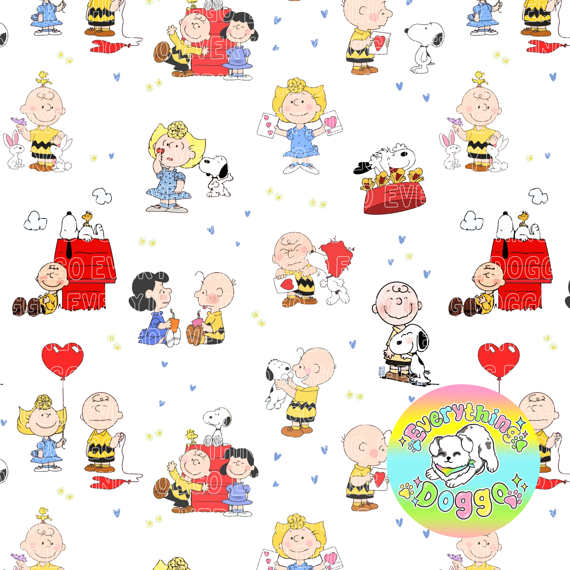 Cartoon Dog and Friends - Bandana