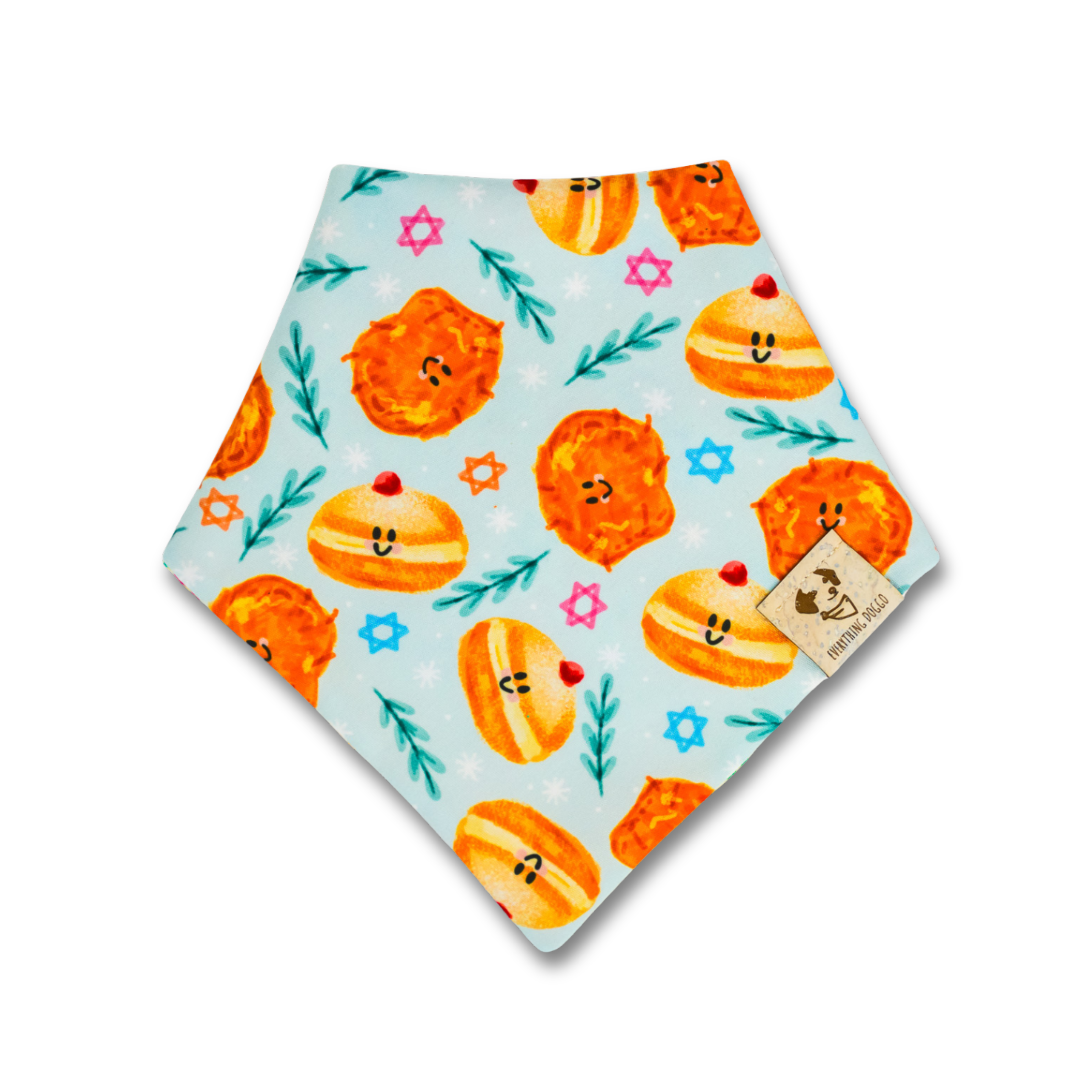 Happy Paw-nukkah - Bandana (Reversible)