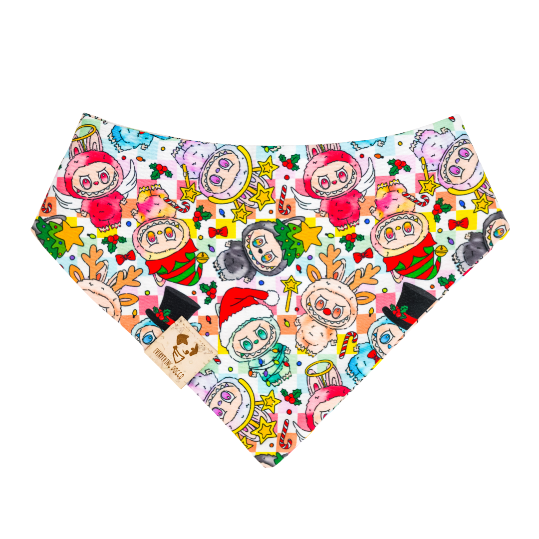 Christmas Bubu - Single Snap Bandana (Reversible)
