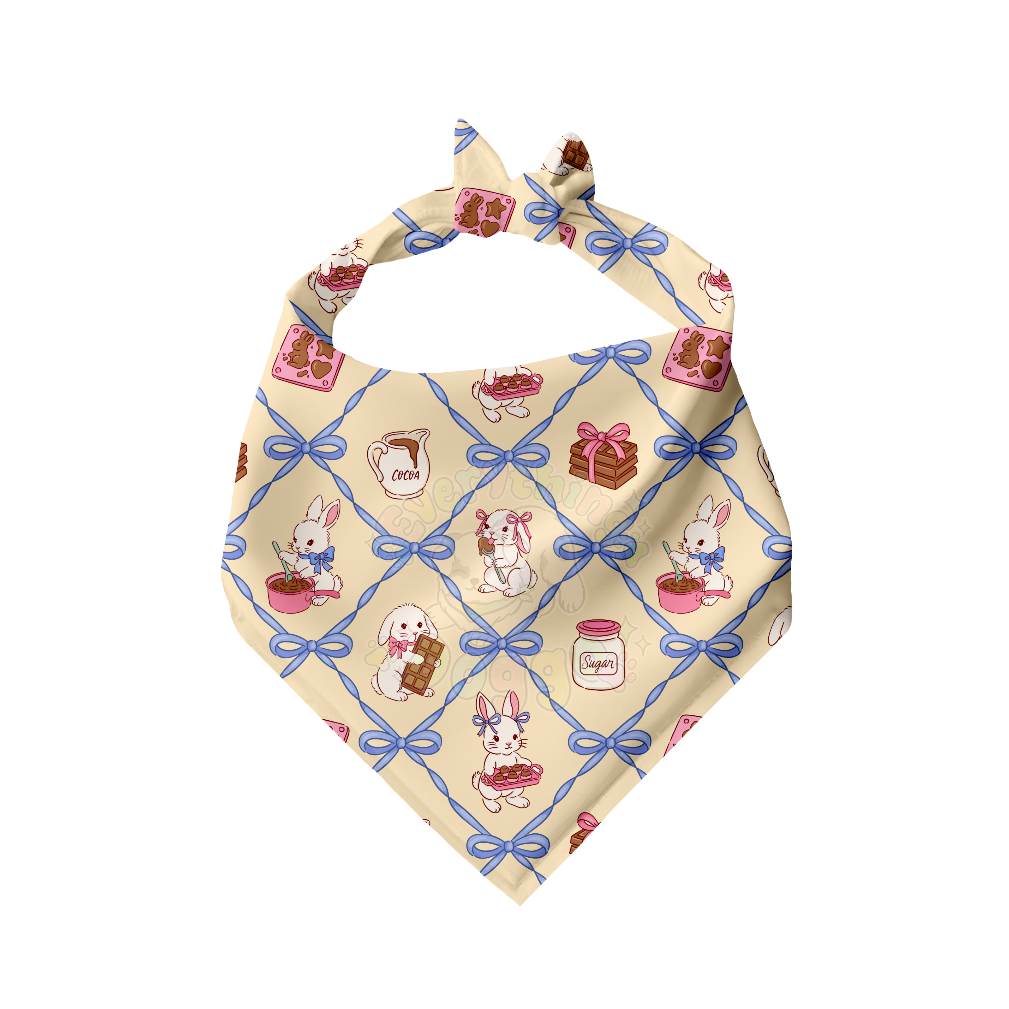 Chocolate Bunny Bakery - Bandana (Reversible)
