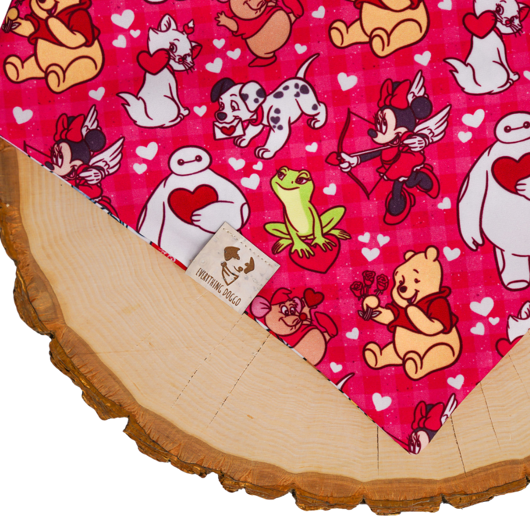 Once Upon a Valentine - Bandana (Reversible)