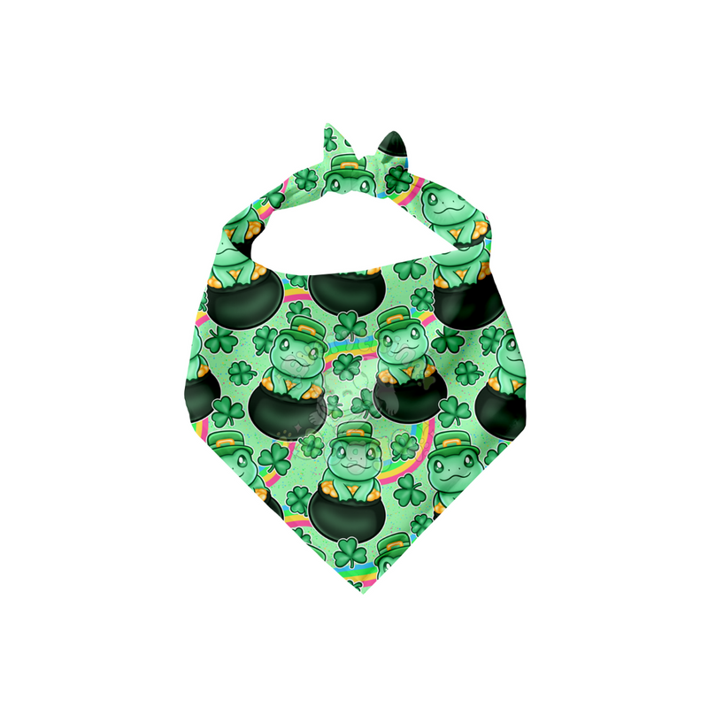 Leprechaun Frogs - Bandana (Reversible)