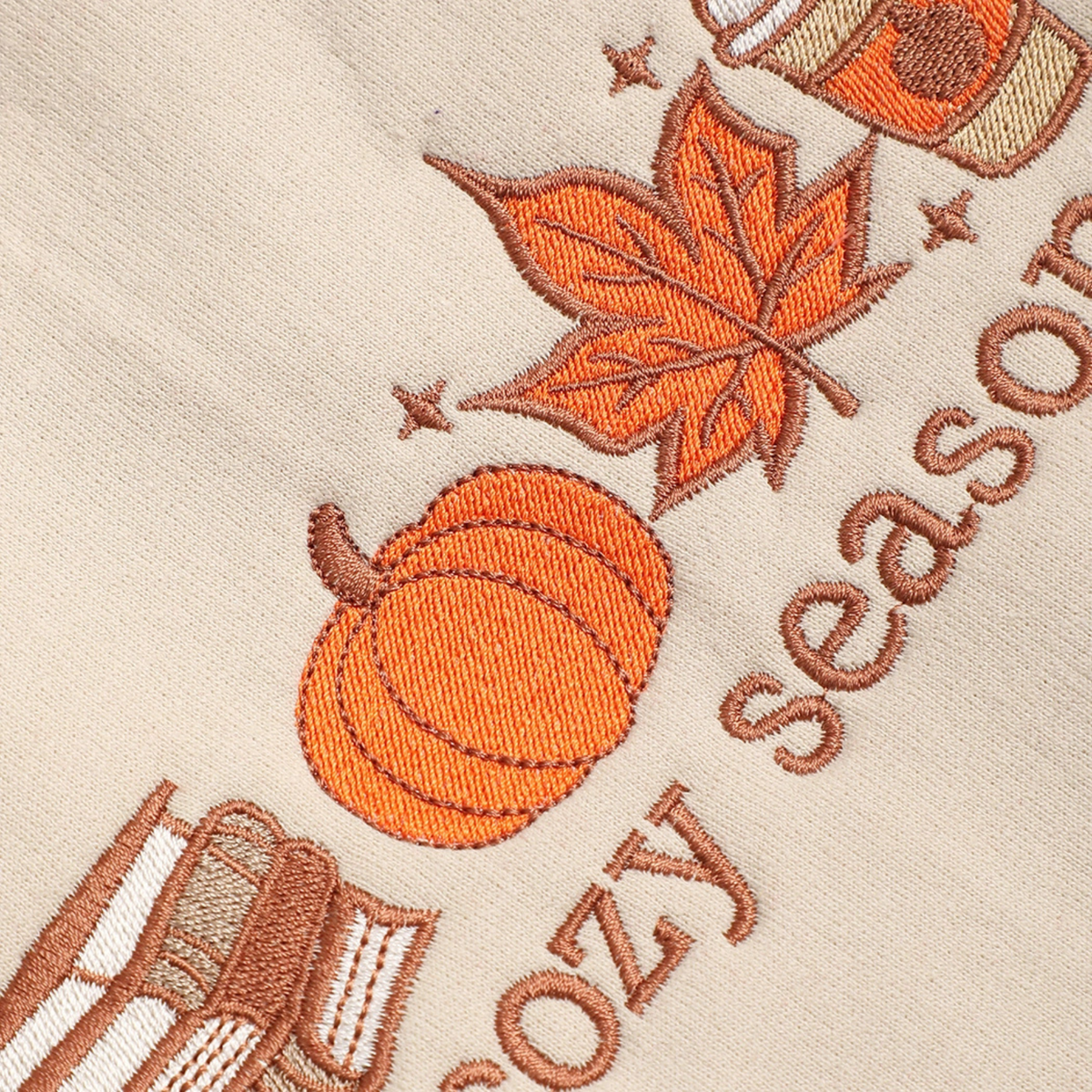 Cozy Season Embroidered Sweatshirt
