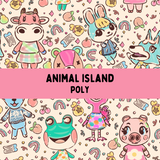 Animal Island - Classic Tie On Bandana