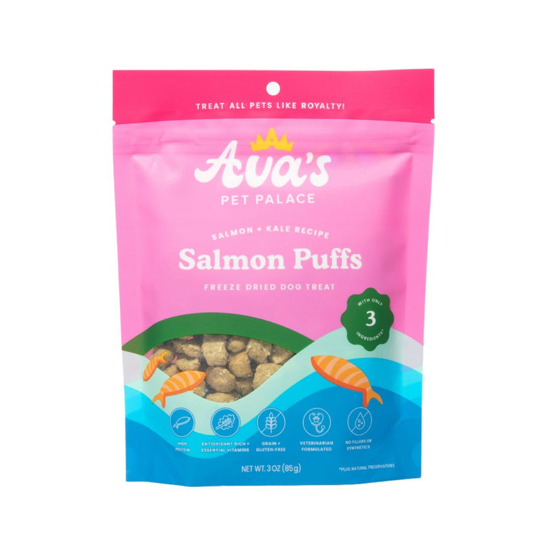 Salmon Puffs - Freeze Dried Dog Treats