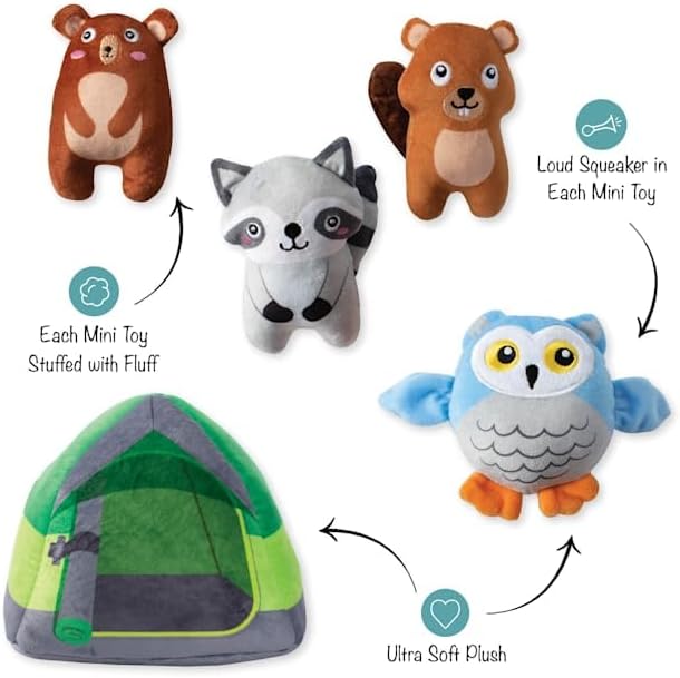 Hide & Seek Dog Toy Happy Campers