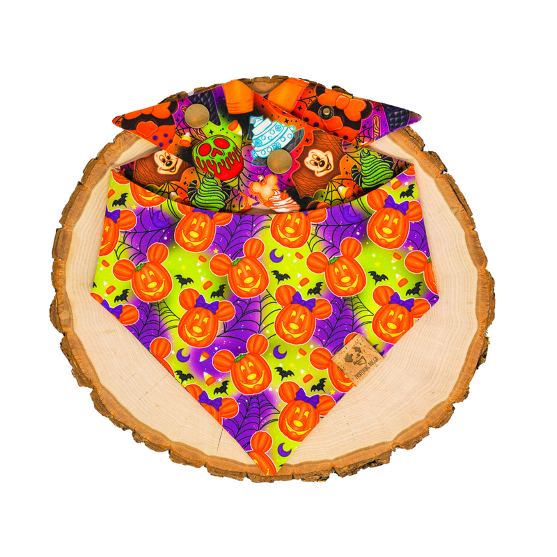 Mouse HalloTreats (June Halloween Mystery #6) - Reversible Bandana