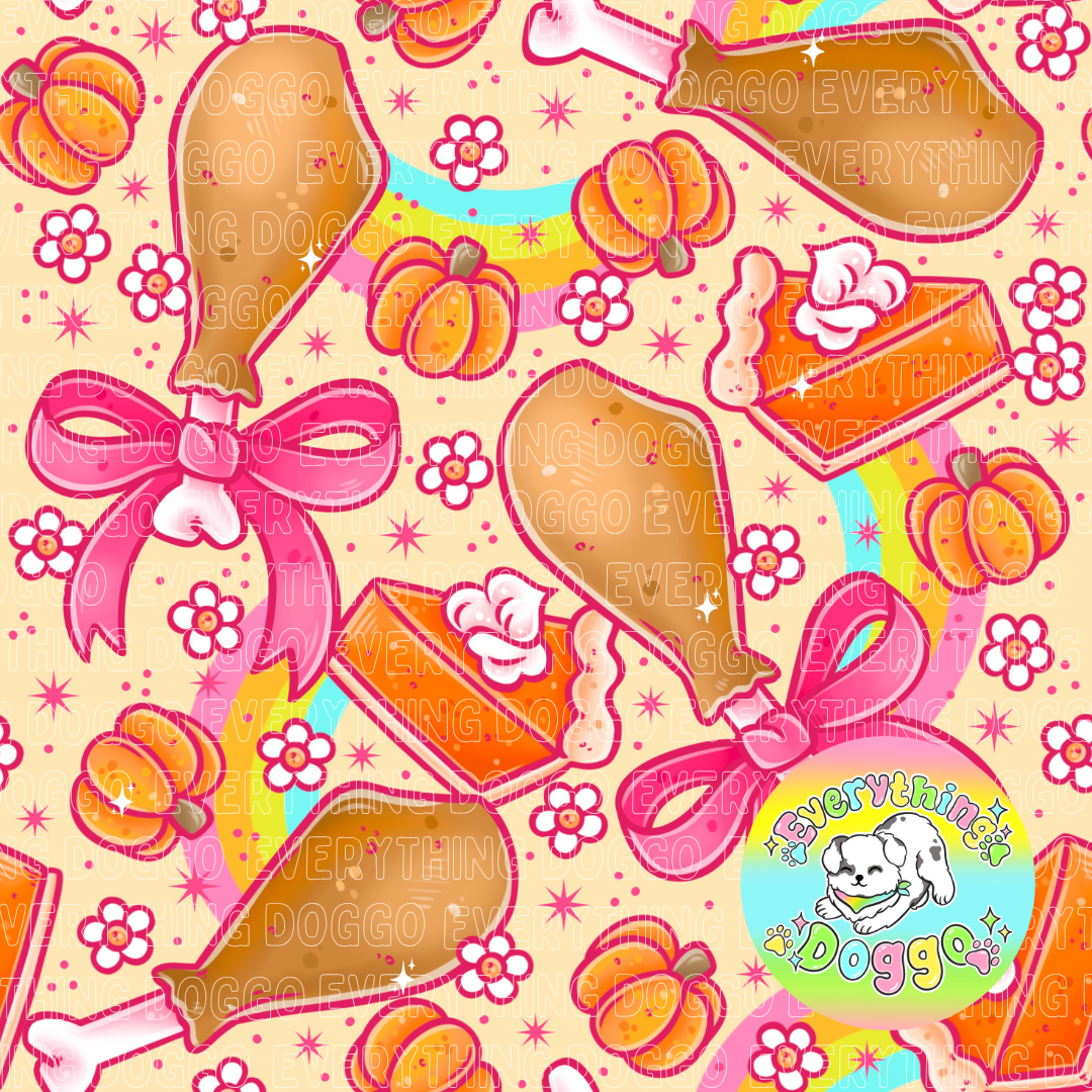 Coquette Feast - Bandana (Reversible)