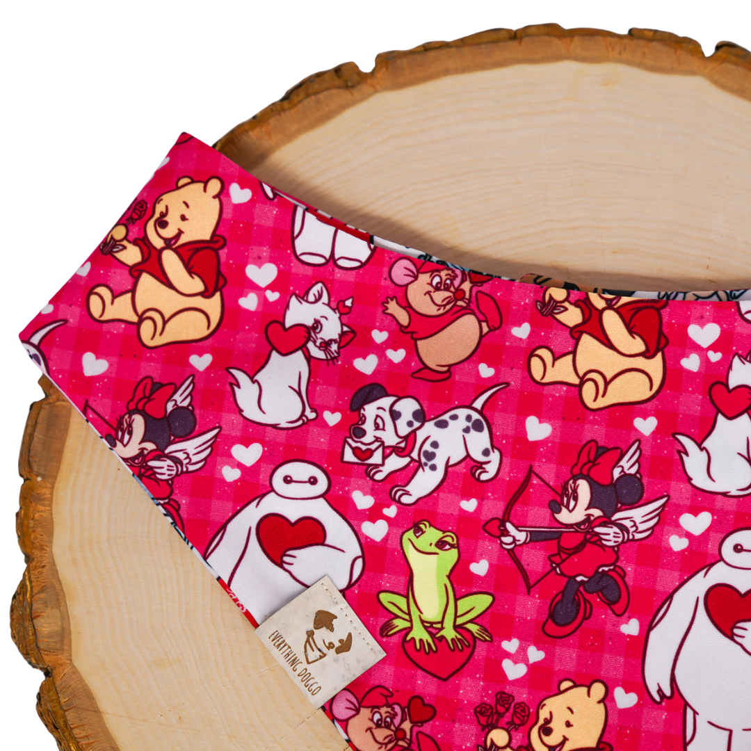 Once Upon a Valentine - Bandana (Reversible)
