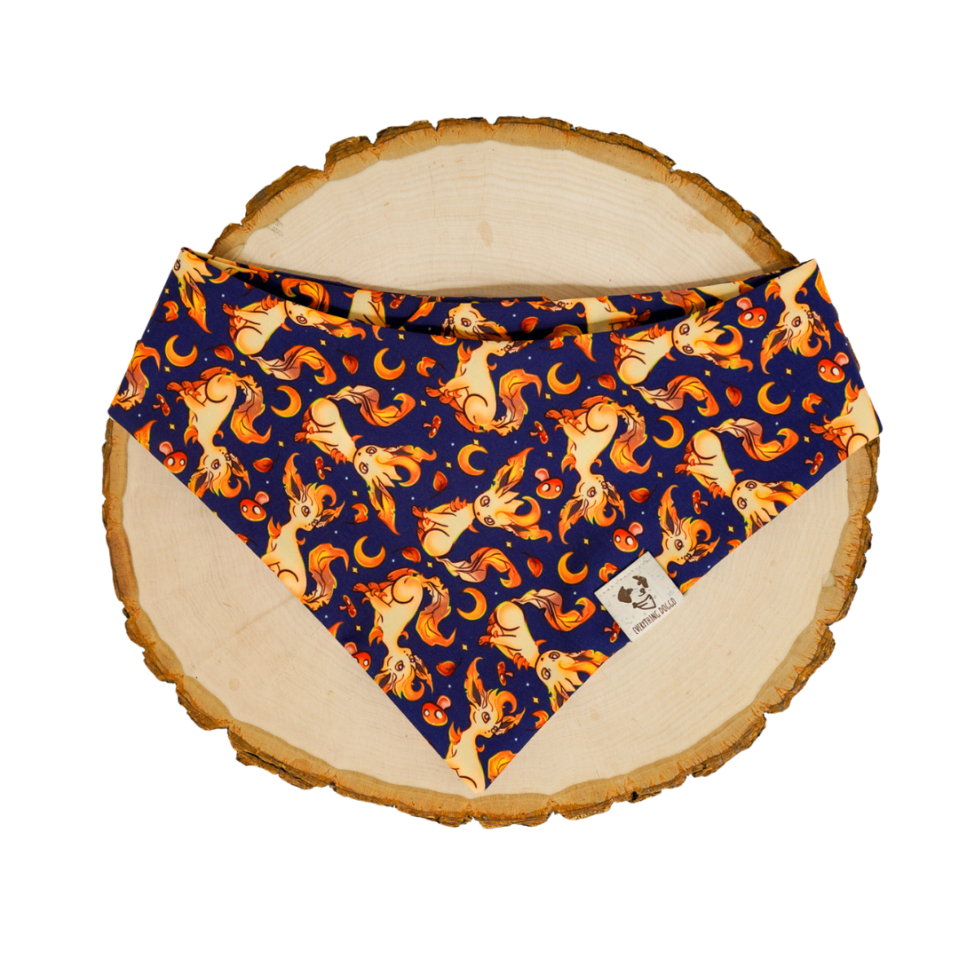 Autumn Leaf Eve (Navy) - Bandana