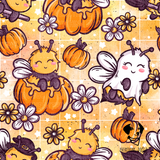 Spooky Honey Bees - Bandana