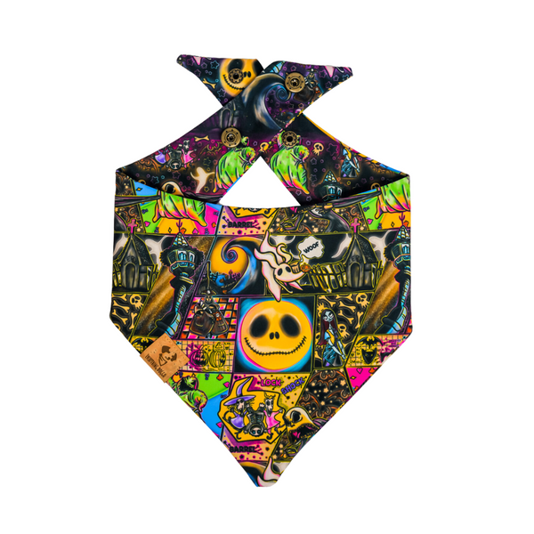 Nightmare Halloween (Rainbow) - Bandana (Preorder)