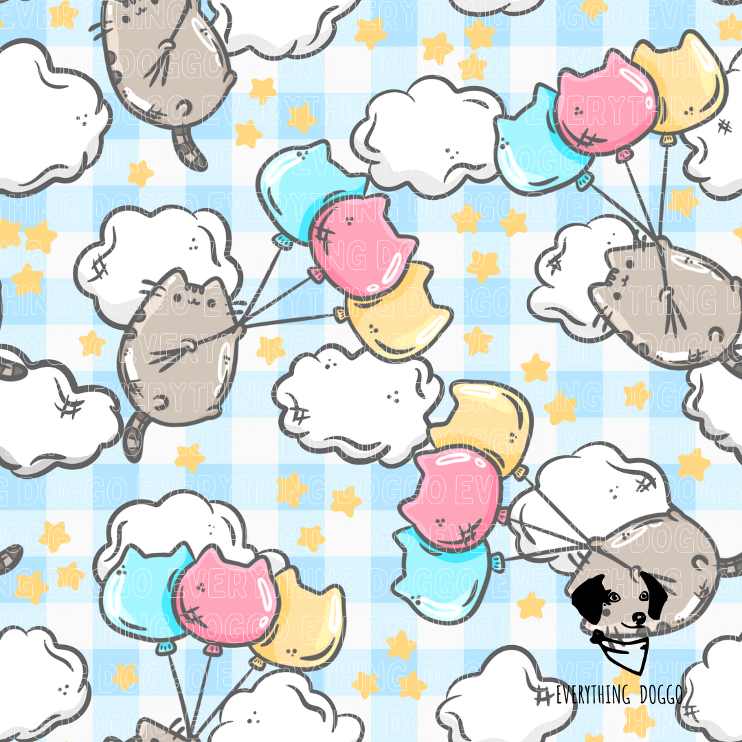 Kitty Balloon Party - Bandana