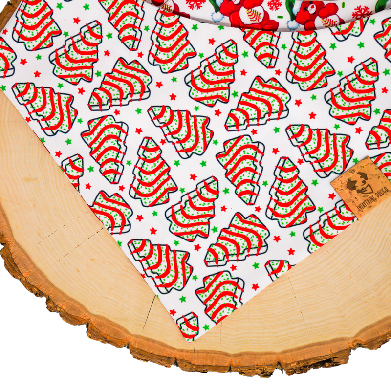 Christmas Cake Bears (November Monthly Mystery) - Bandana