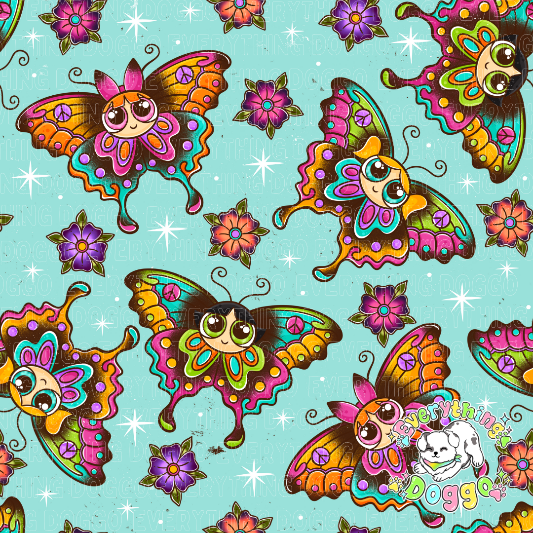 PPG Butterflies - Bandana