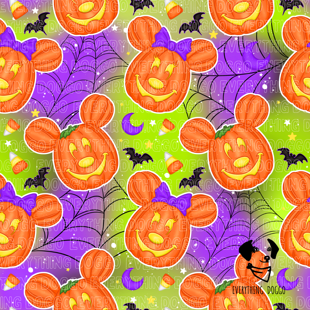 Mouse HalloTreats - Reversible Bandana