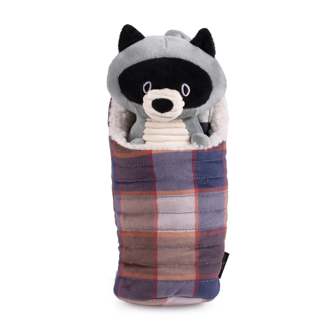 Pendleton Camp Pal Raccoon Plush Dog Toy