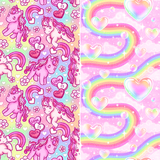 Unicorn Sky - Bandana (Reversible)