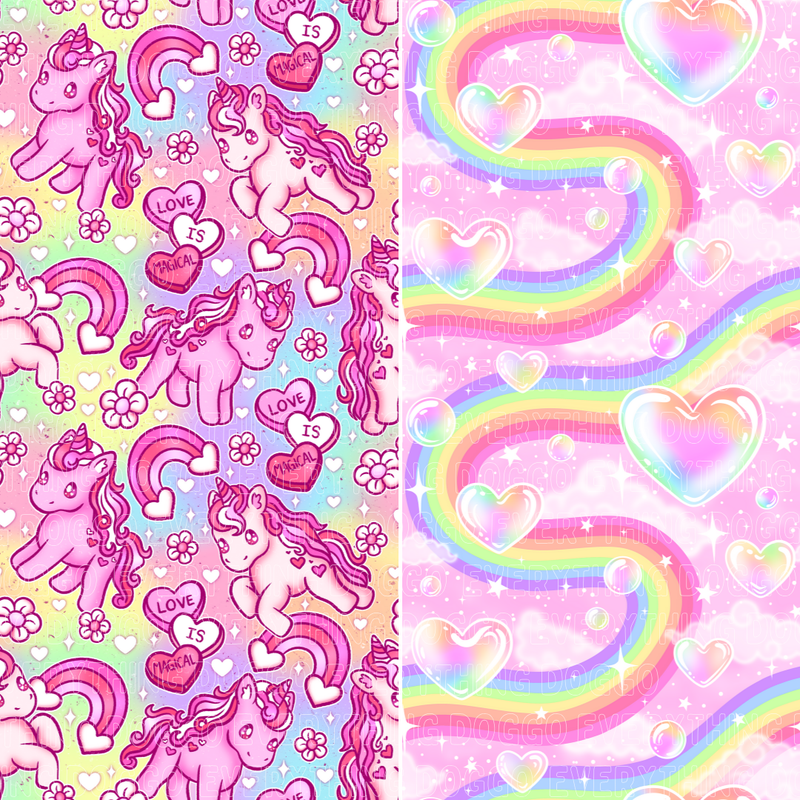 Unicorn Sky - Bandana (Reversible)