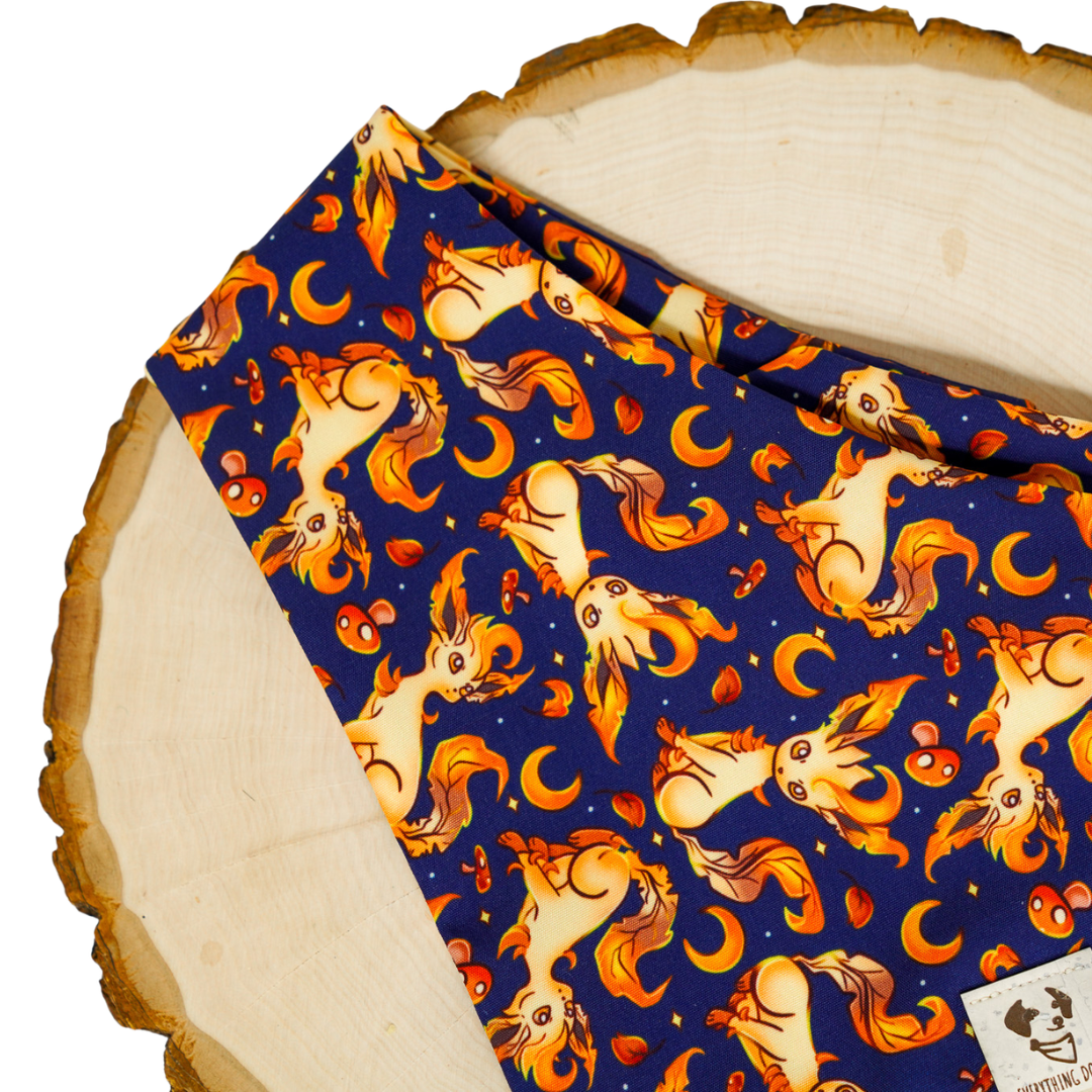 Autumn Leaf Eve (Navy) - Bandana